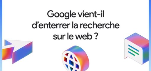 Google I/O 2025 : la fin du web ? (Crédit : capture modifiée Google IO)